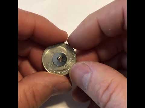 Hot Springs National Park Coin Lapel Pin Uncirculated U.S. Quarter 2010 Tie Pin