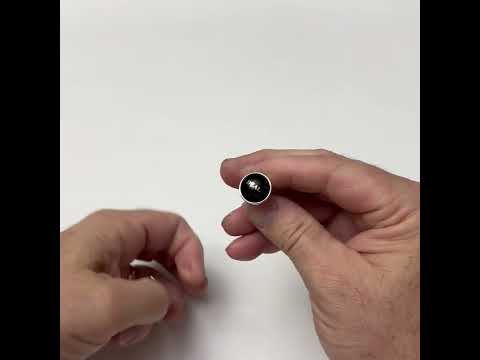 Deal No Deal Cufflinks Silver Trim Black Gray Written Fun Cool Cuffs Links