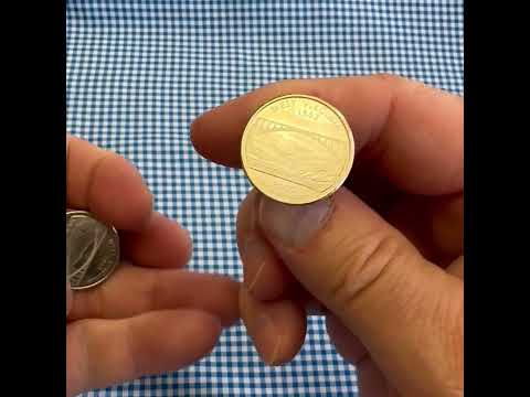 West Virginia State Quarter Coin Cufflinks Uncirculated U.S. Quarter 2005 Cuff Links Enamel Backing Cufflinks