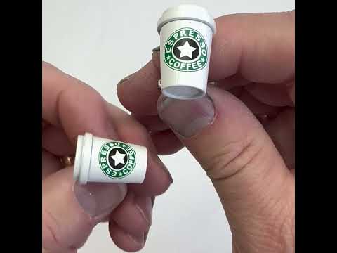 Barista Style Coffee Cup Cufflinks – Espresso Lover Gift for Men & Women