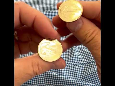 Washington State Quarter Coin Cufflinks 