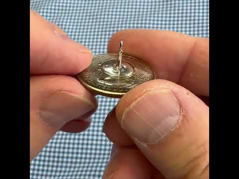 Nevada State Quarter Coin Lapel Pin Uncirculated U.S. Quarter 2006 Tie Pin