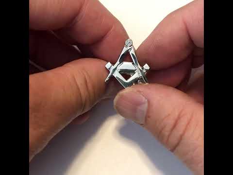 Masonic Symbol Lapel Pin