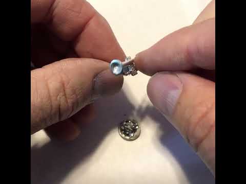 Silver Trumpet Pin Jazz Band Lapel Pin Tie Tack Musician Gift Trumpet Player Lapel Pin