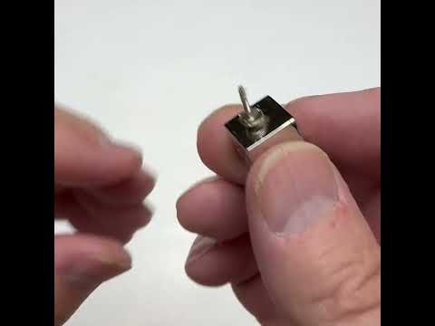 Silver Dice Lapel Pin – Lucky Casino Style Accessory for Gamers, Vegas Nights, and Poker Fans