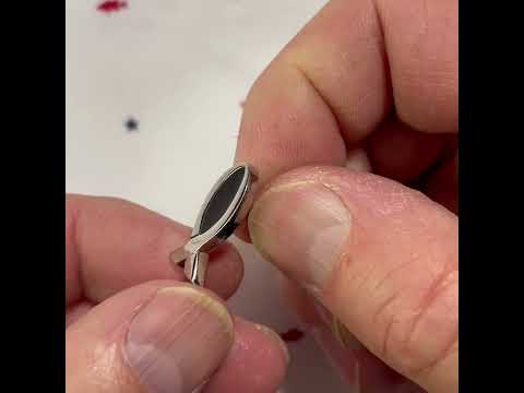 Silver Christian Ichthys Lapel Pin 