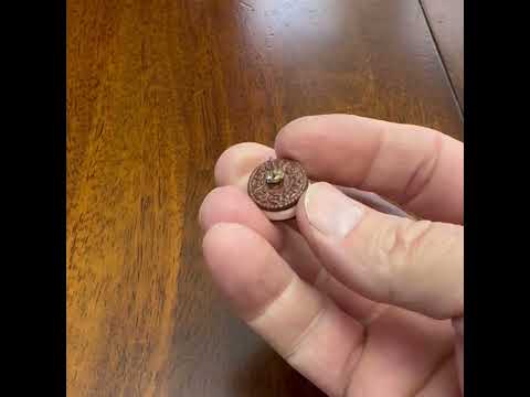 Cookie Pin Chocolate Biscuit Lapel Pin 3D Design Food Foodie Groom Best Man Groomsmen Wedding Father's Day Gift White Elephant Gift