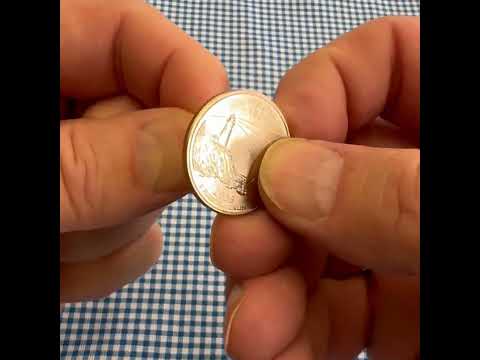 Maine State Quarter Lapel Pin 