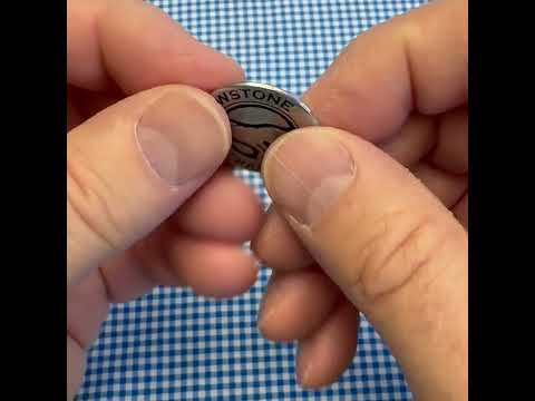 Yellowstone wolf token pin wildlife souvenir