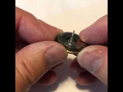 Acadia National Park Coin Lapel Pin Uncirculated U.S. Quarter 2012 Tie Pin