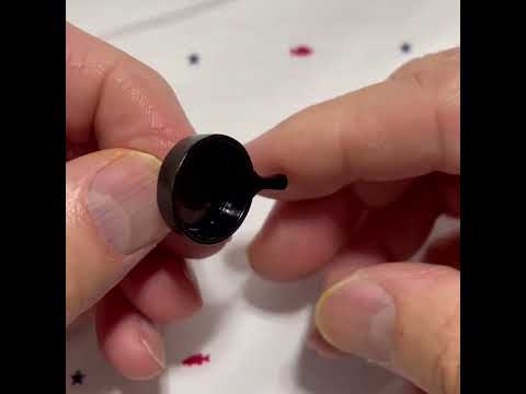 Frying Pan Lapel Pin Cast Iron Tangled Enamel Pin 3D Design