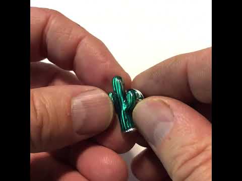 Southwest cactus lapel pin with butterfly clasp – JayPins