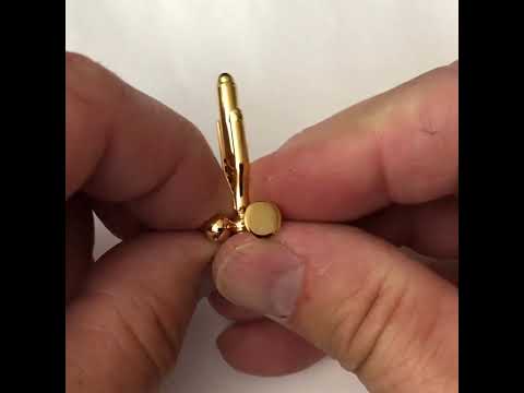 Gold Scales of Justice Cufflinks – Elegant Lawyer Gift & Symbol of Integrity by JayPins