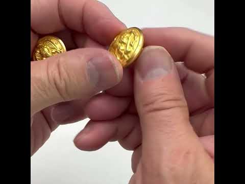 Cufflinks Navy Dress Uniform Button Cuff Links 