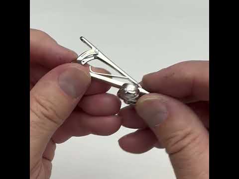 Silver Punisher Skull Tie Clip – Bold Men’s Tie Bar Accessory