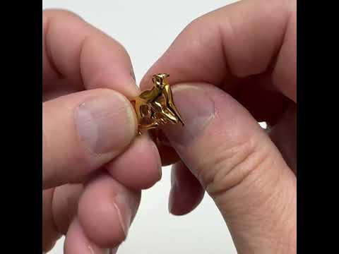 Monkey Pin 3D Design Cut Out Design Lapel Pin Monkey Gold Enamel Pin Tie Tack Pin Wild Life Pin