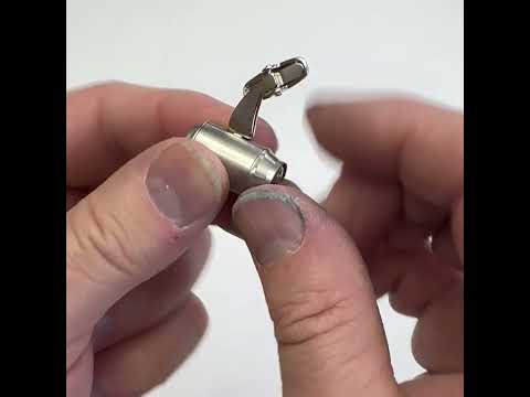 Silver Beer Can Cufflinks – Fun Novelty Barware Accessory for Beer Lovers & Groomsmen Gifts