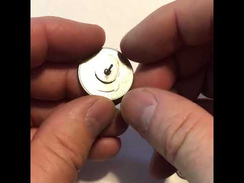 Shenandoah National Park Coin Lapel Pin Uncirculated U.S. Quarter 2014 Tie Pin