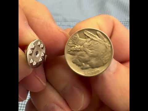 Indian Head Nickel Lapel Pin 
