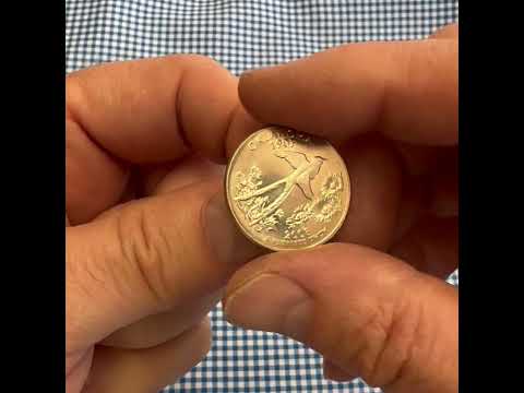 Oklahoma State Quarter Coin Lapel Pin