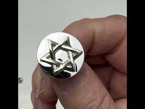 Silver Star of David Lapel Pin – Jewish Faith Symbol, Men’s & Women’s Judaica Gift, Religious Accessory