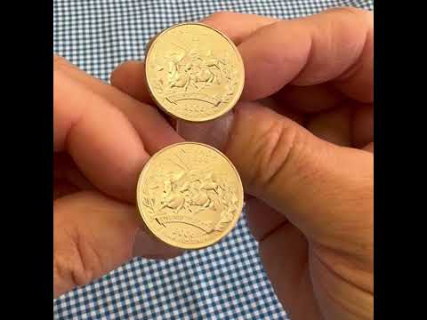 Nevada State Quarter Coin Cufflinks Uncirculated U.S. Quarter 2006 Cuff Links Enamel Backing Cufflinks