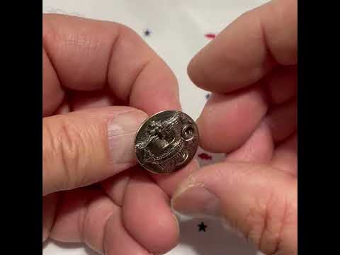 Virgin Lamps Pin The Vatican Library Collection Silver lapel pin