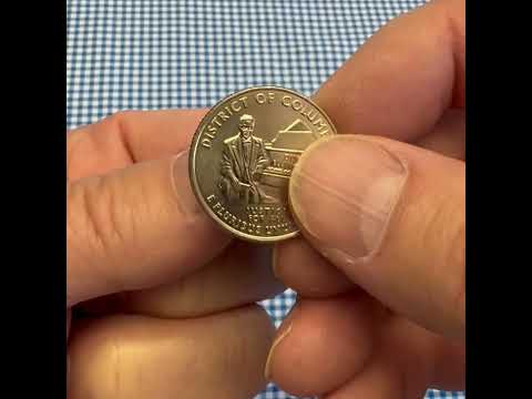 District of Columbia Coin Lapel Pin