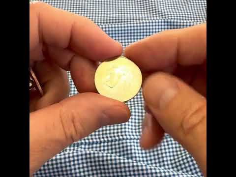 Wyoming State Quarter Coin Cufflinks 