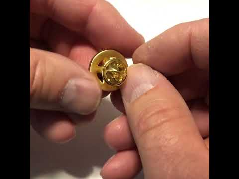 Tombstone Lapel Pin Law Enforcement Badge Gold with Black Enamel Pin Wild West Arizona Pin Tie Tack Pin Detective Old West Sheriff Badge