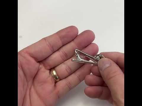 Tie Clip Silver Anchor Tie Bar Boat Sailing Cruise Ship Sailor Tie Clasp Boating