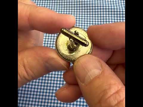 Mississippi State Quarter Coin Cufflinks 