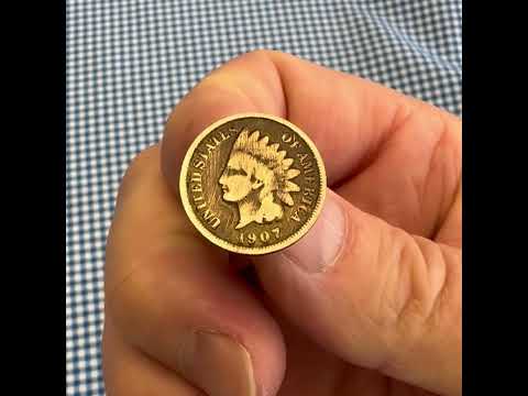 Indian Head Penny Coin Lapel Pin 