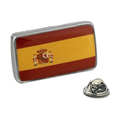 Spain Flag Lapel Pin Spanish Enamel Pin Lanyard Pin Jacket Pin Tie Pin