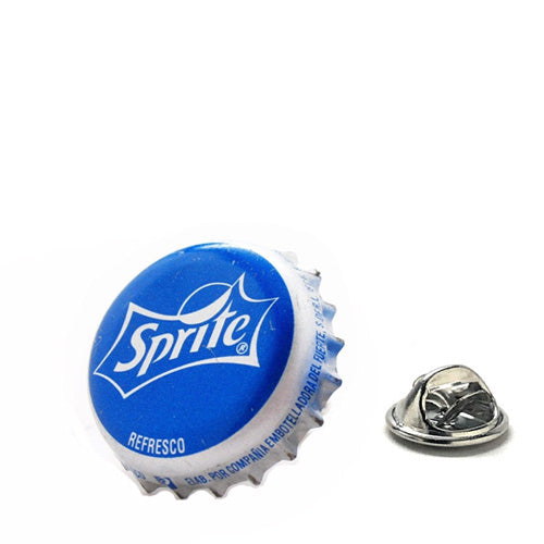 Refreshing Sprite Bottle Cap Lapel Pin - Unique and Fun Accessory for Every Occasion Sprite Pin