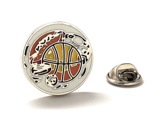 Sports Nuts Lapel Pin 