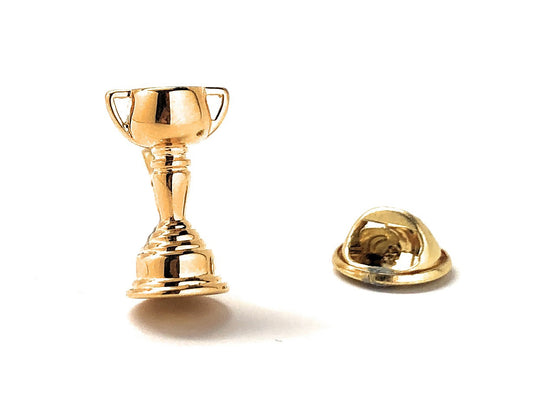 Gold Trophy Pin championship Enamel Pin Cup