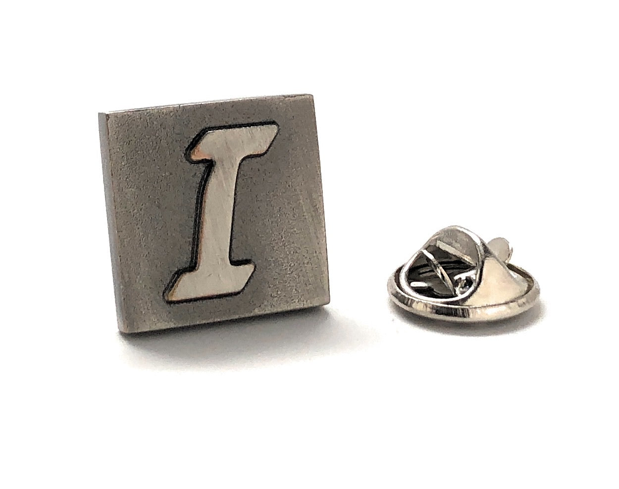 Letter I Lapel Pin 