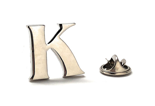 Letter K Lapel Pin 